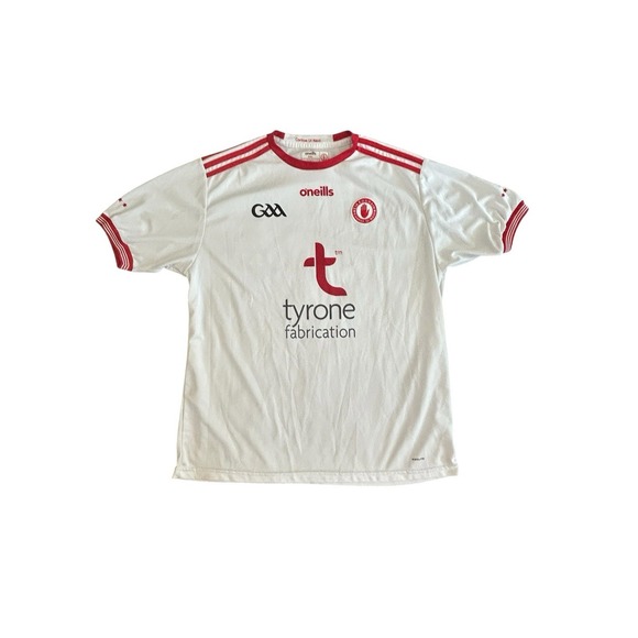 ONeills Other - Official O'Neills Tyrone GAA Home Jersey 2XL White/Red Tyrone Fabrication Sponso